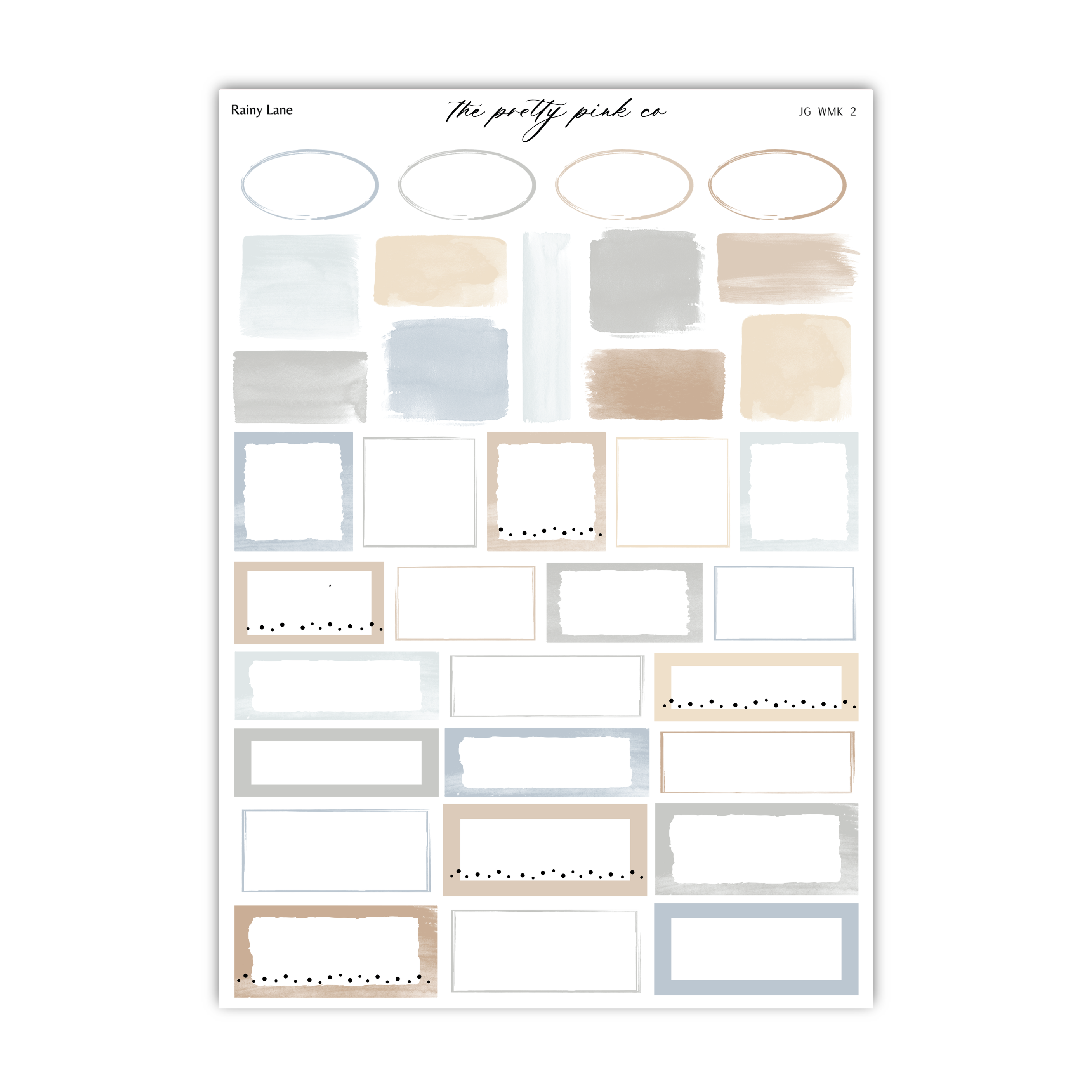 a collection of various shapes and patterns, including circles, rectangles, and squares, arranged in a grid-like layout. The image does not contain any text or specific details about the objects or their characteristics.