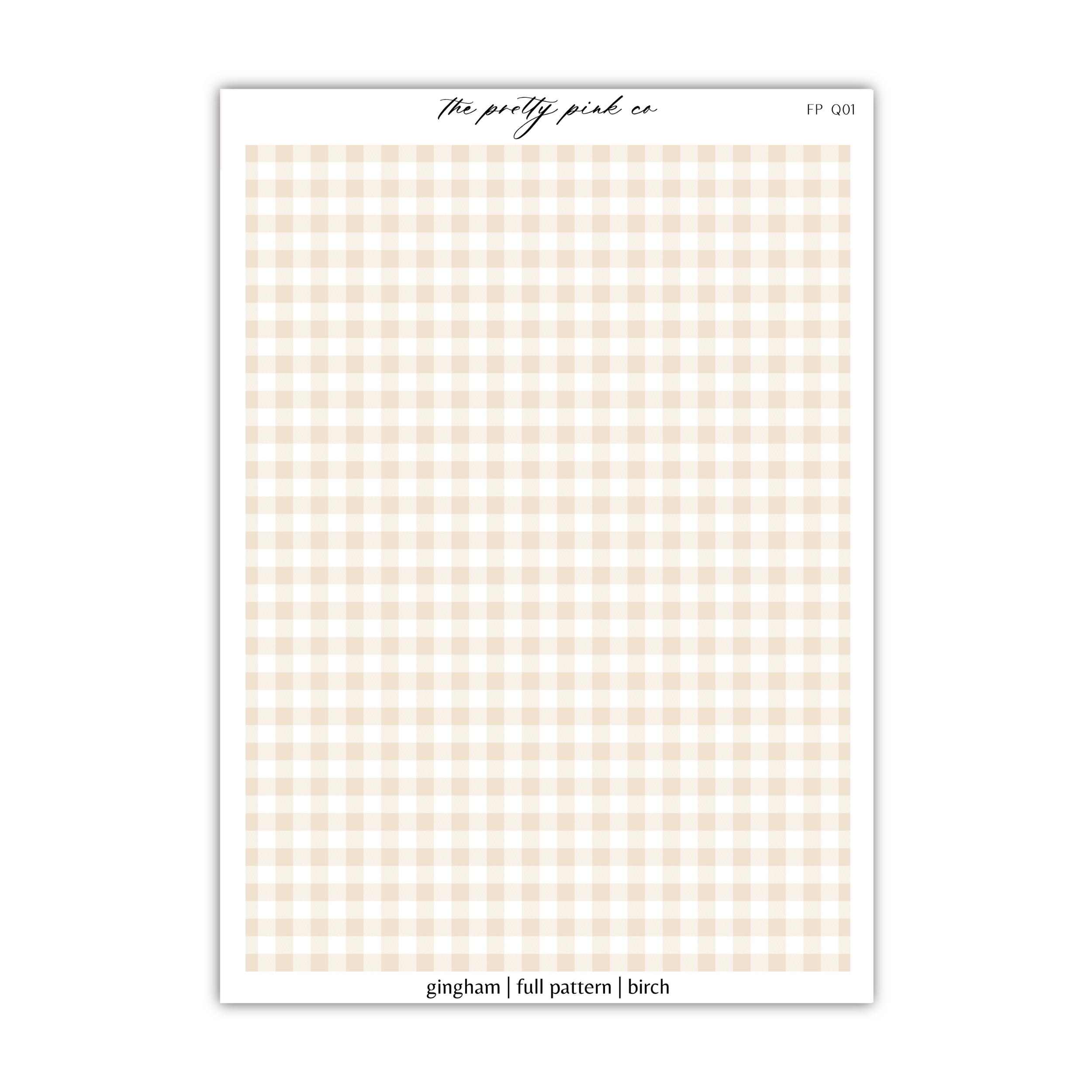 a beige and white checkered paper with the words, my first grade