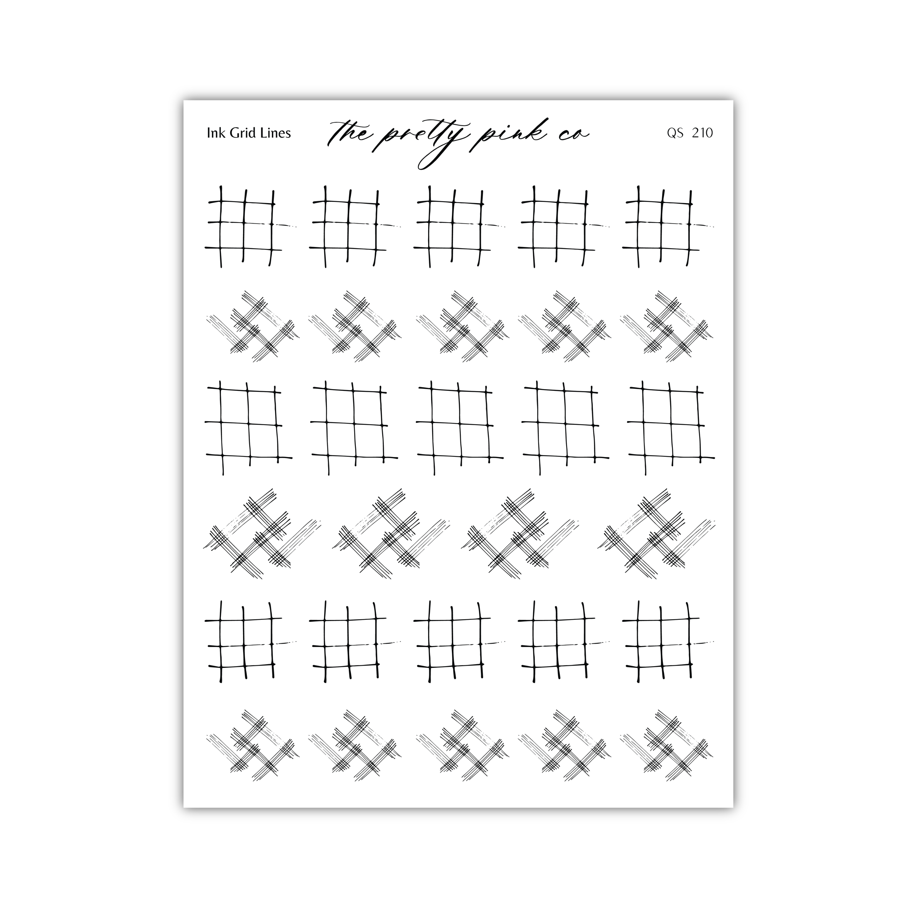a collection of black and white grid lines, which appear to be a part of a larger design or pattern. The grid lines are arranged in rows and columns, creating a visually striking and intricate composition. The image does not contain any text or additional objects, and the focus is solely on the grid lines and their arrangement.