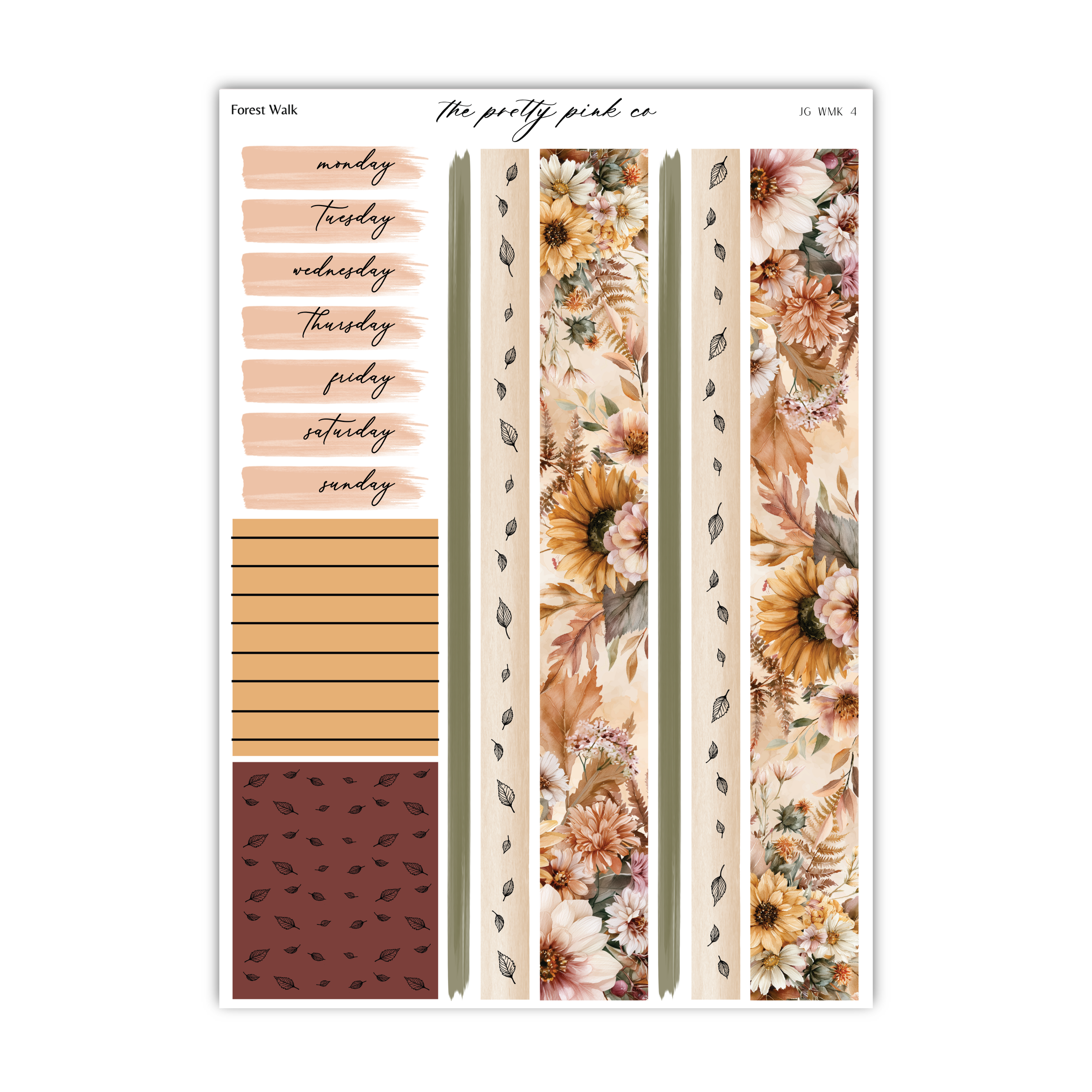 The image is a scrapbook page featuring a variety of decorative elements, including a floral pattern, a striped pattern, and a textured pattern. The page appears to be a collage of different images, and the text is not too long, as it is limited to a few hundred characters. The page does not contain any specific information about the content or purpose of the scrapbook.