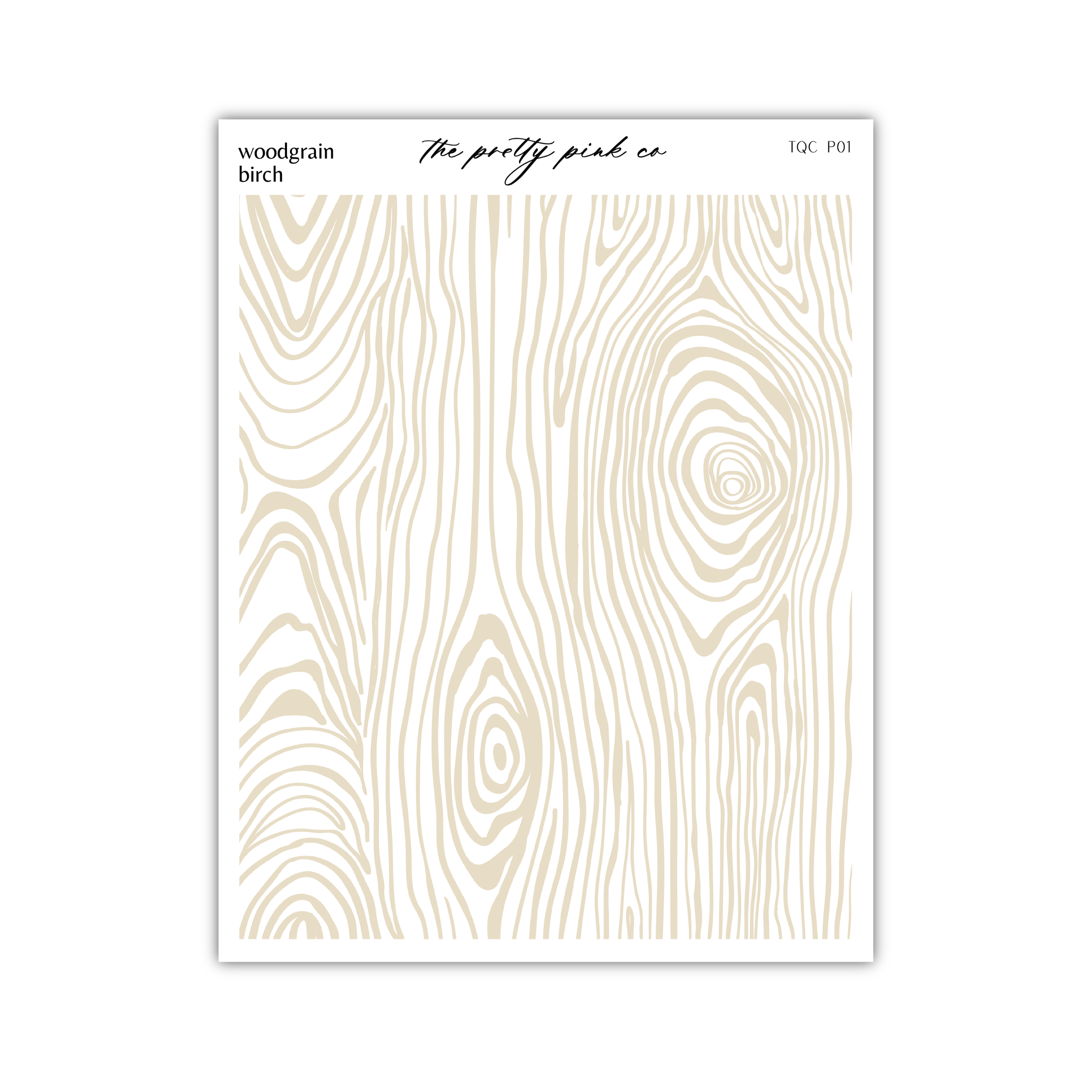 woodgrain paper with a white background