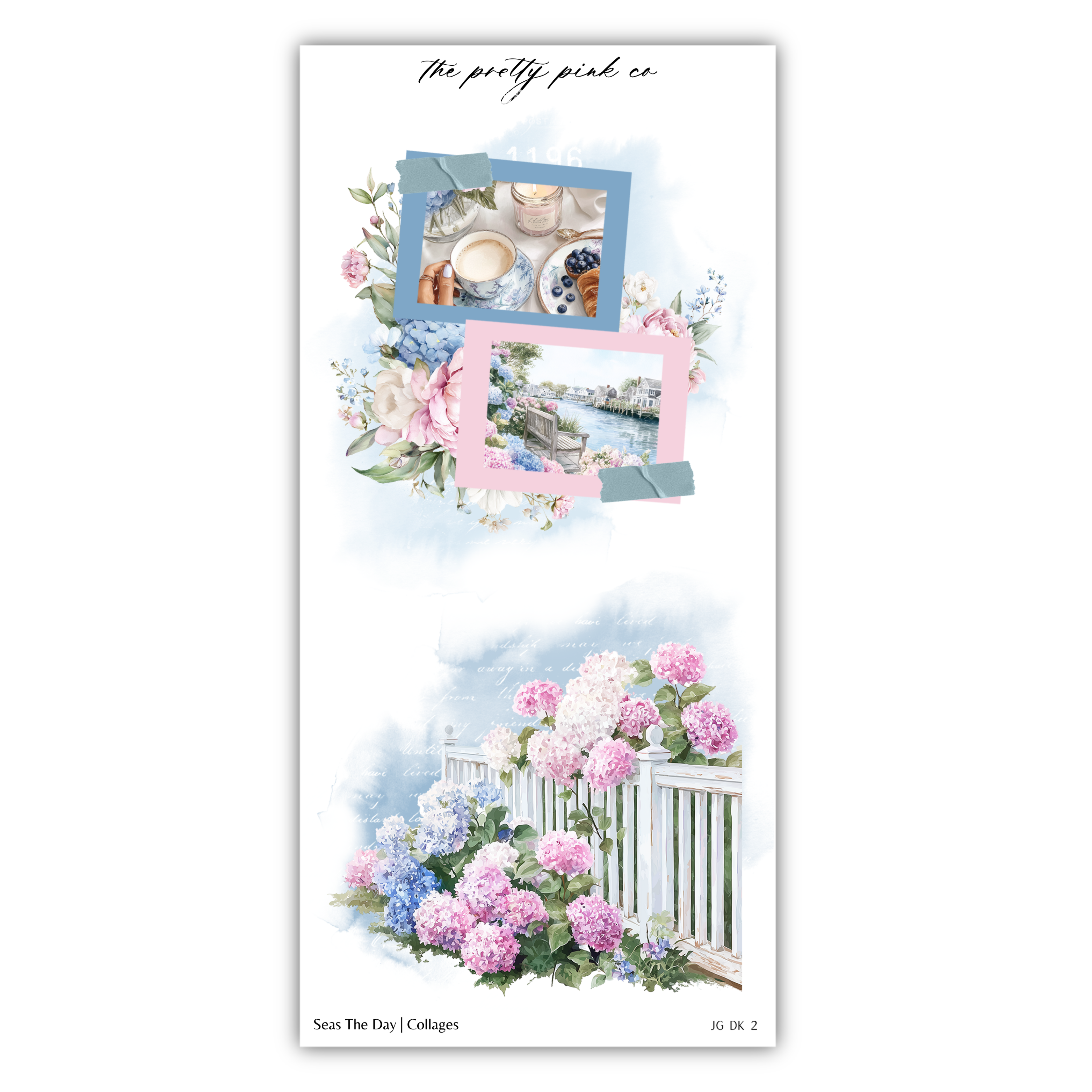 The image is a collage of three pictures, each featuring different floral arrangements and scenes. The collage includes a close-up of a floral arrangement, a scenic view of a river and a bridge, and a close-up of a pink and white floral arrangement.