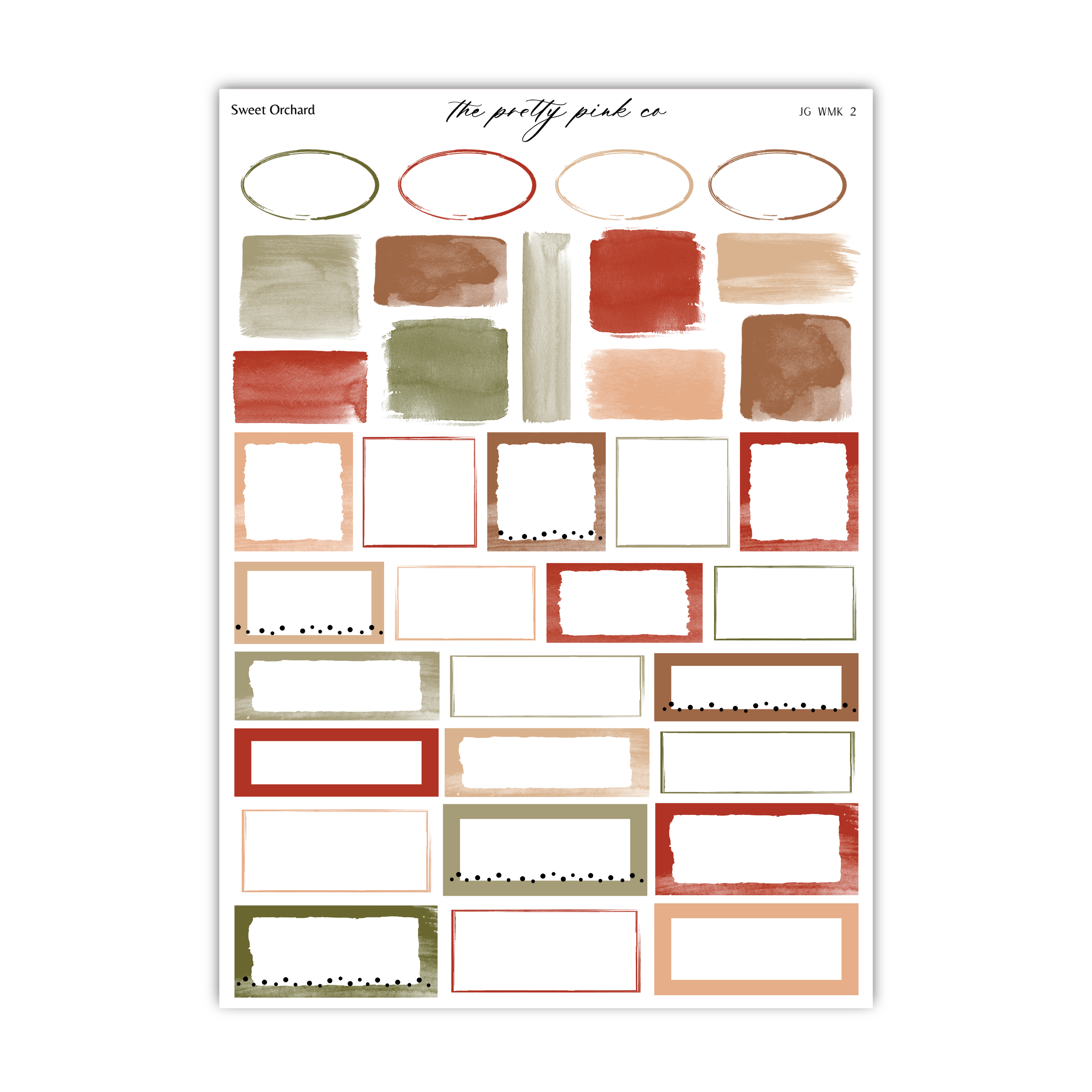 a collection of various shapes and patterns, including circles, rectangles, and squares, arranged in a grid-like layout.