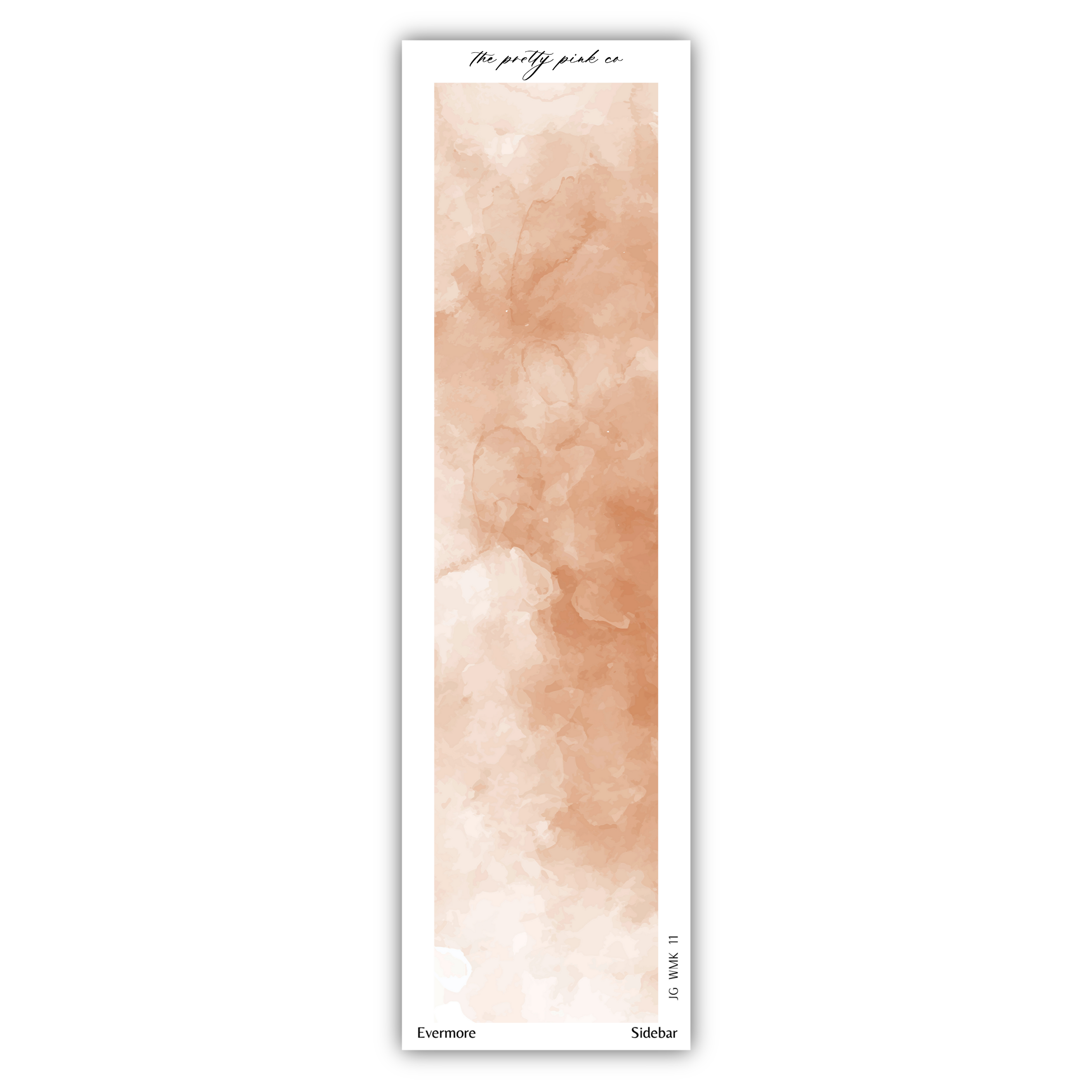 The image is a vertical text-based design with a watercolor-like texture, featuring the words "EVERMERE" and "Sidetbar" in the bottom corners.