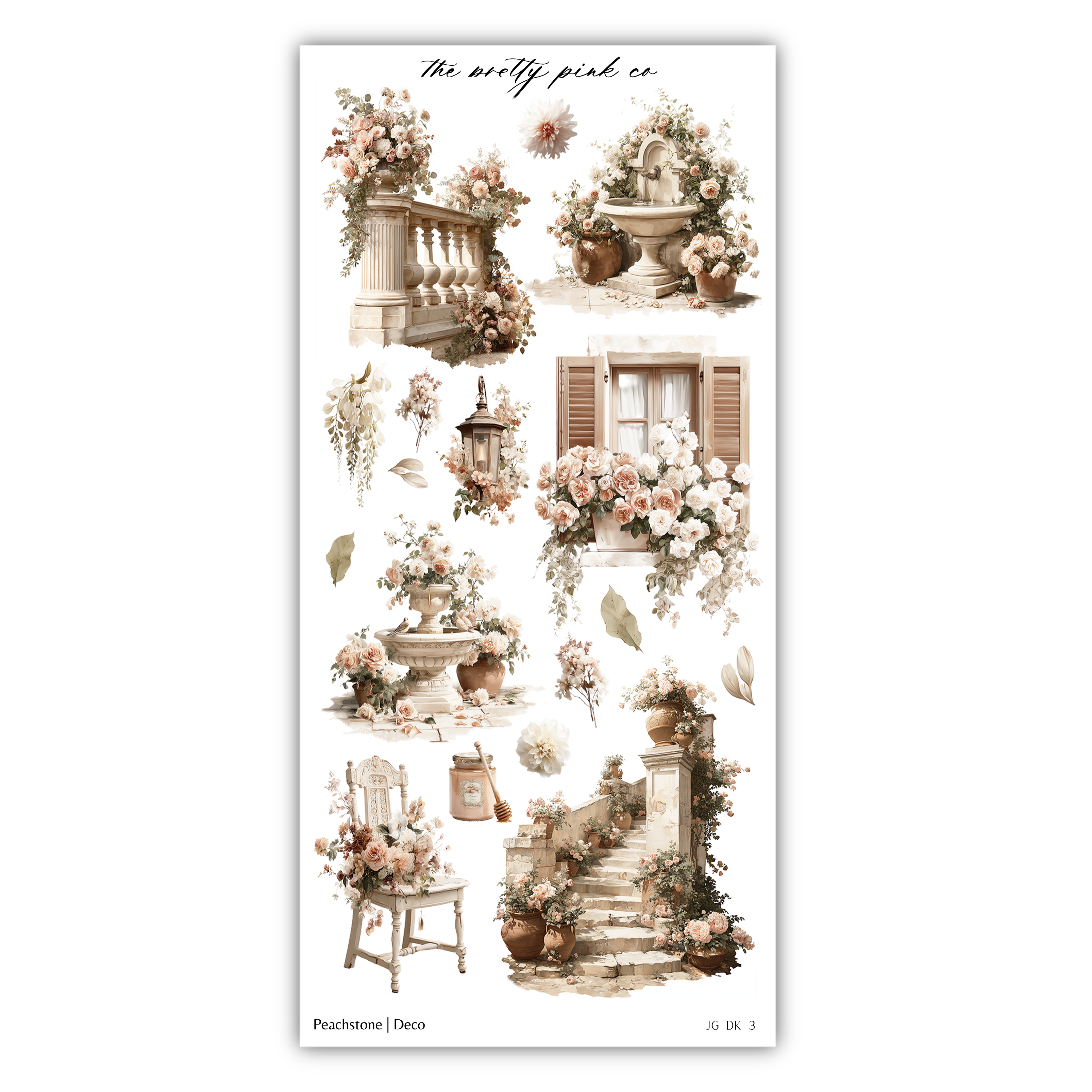 The image is a collage of various floral arrangements and decorative elements, including potted plants, vases, and other ornamental items.
