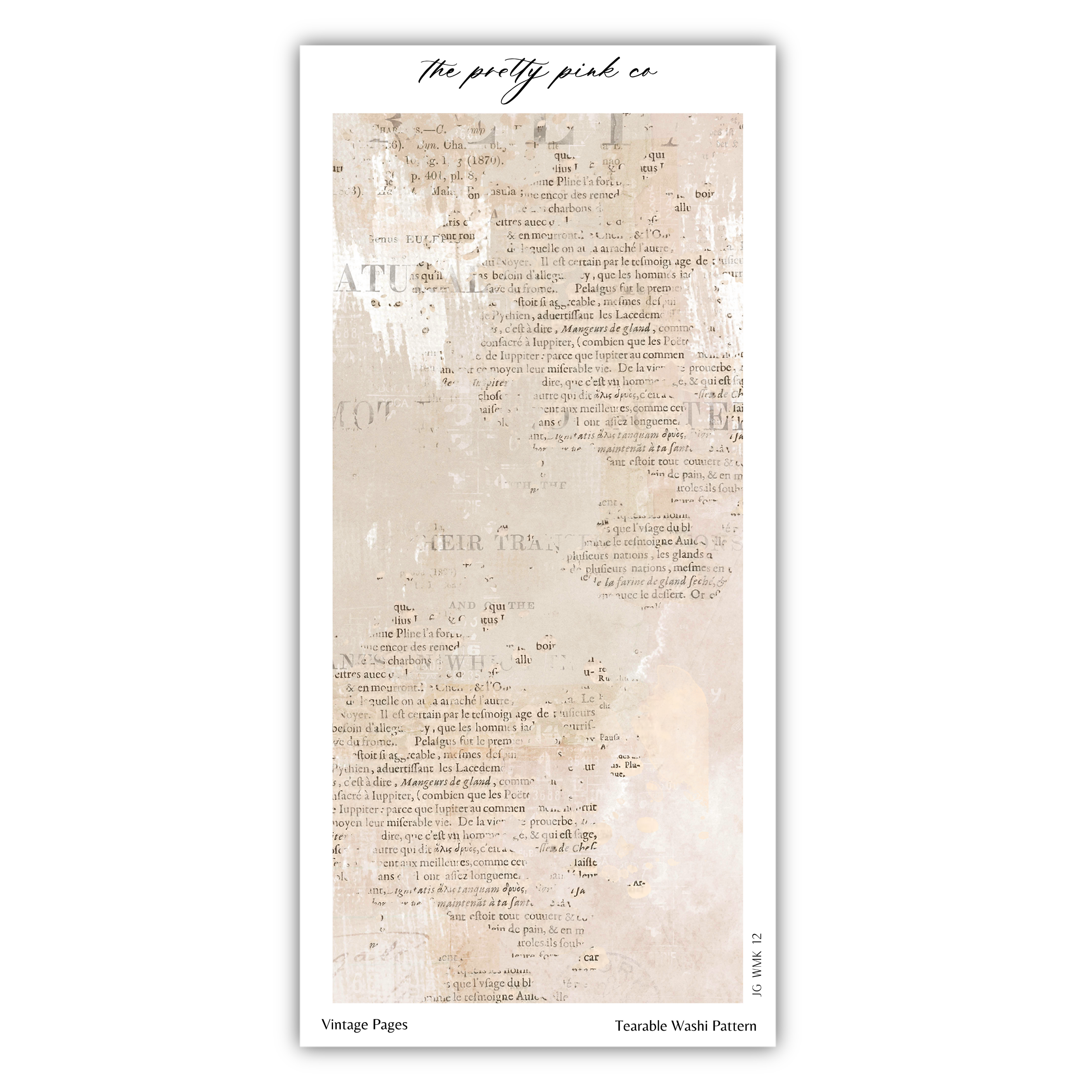 The image is a collage of various text elements, including newspaper clippings and other printed materials, arranged in a visually interesting and textured manner.