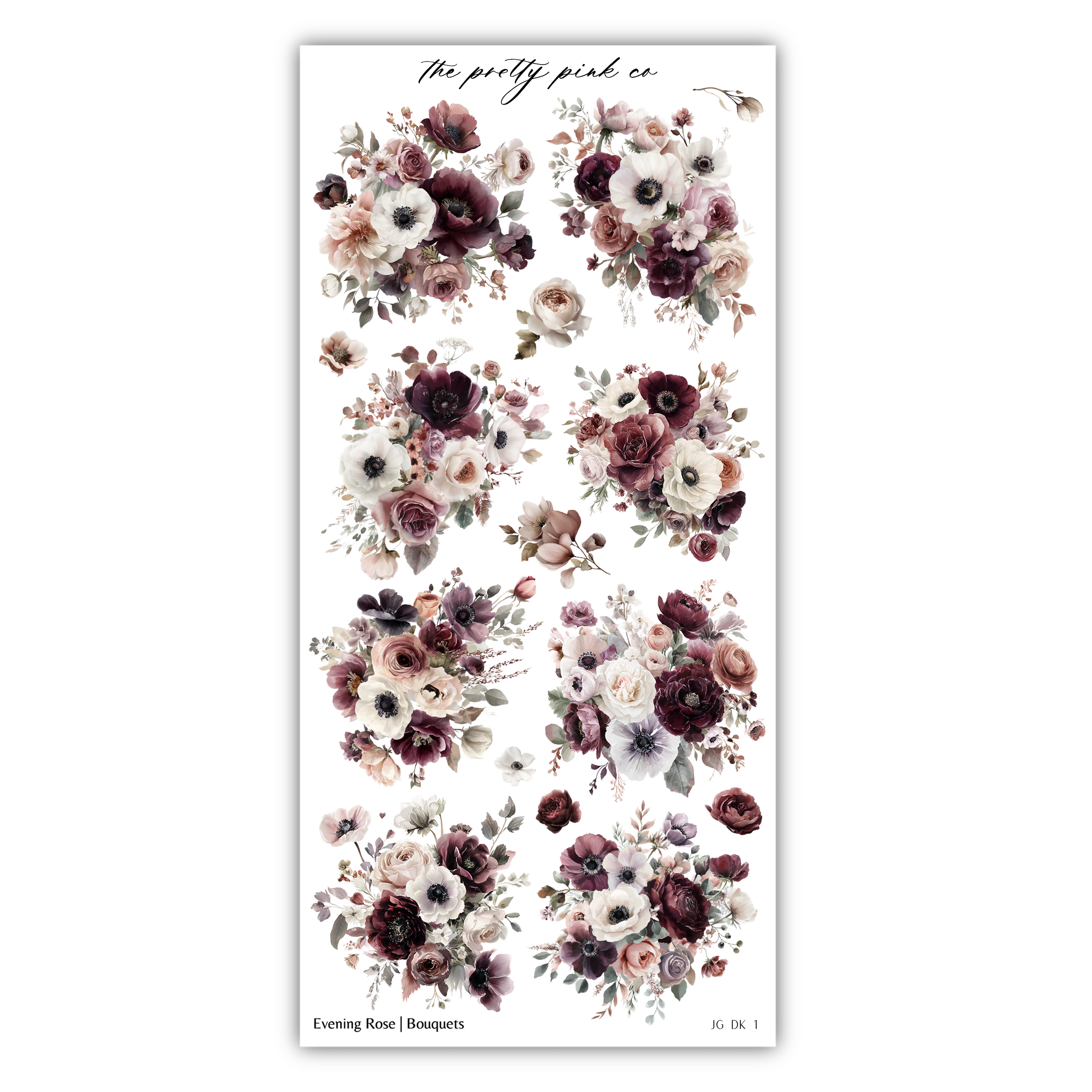 a collection of floral arrangements, including various bouquets of roses and other flowers in different colors and styles.