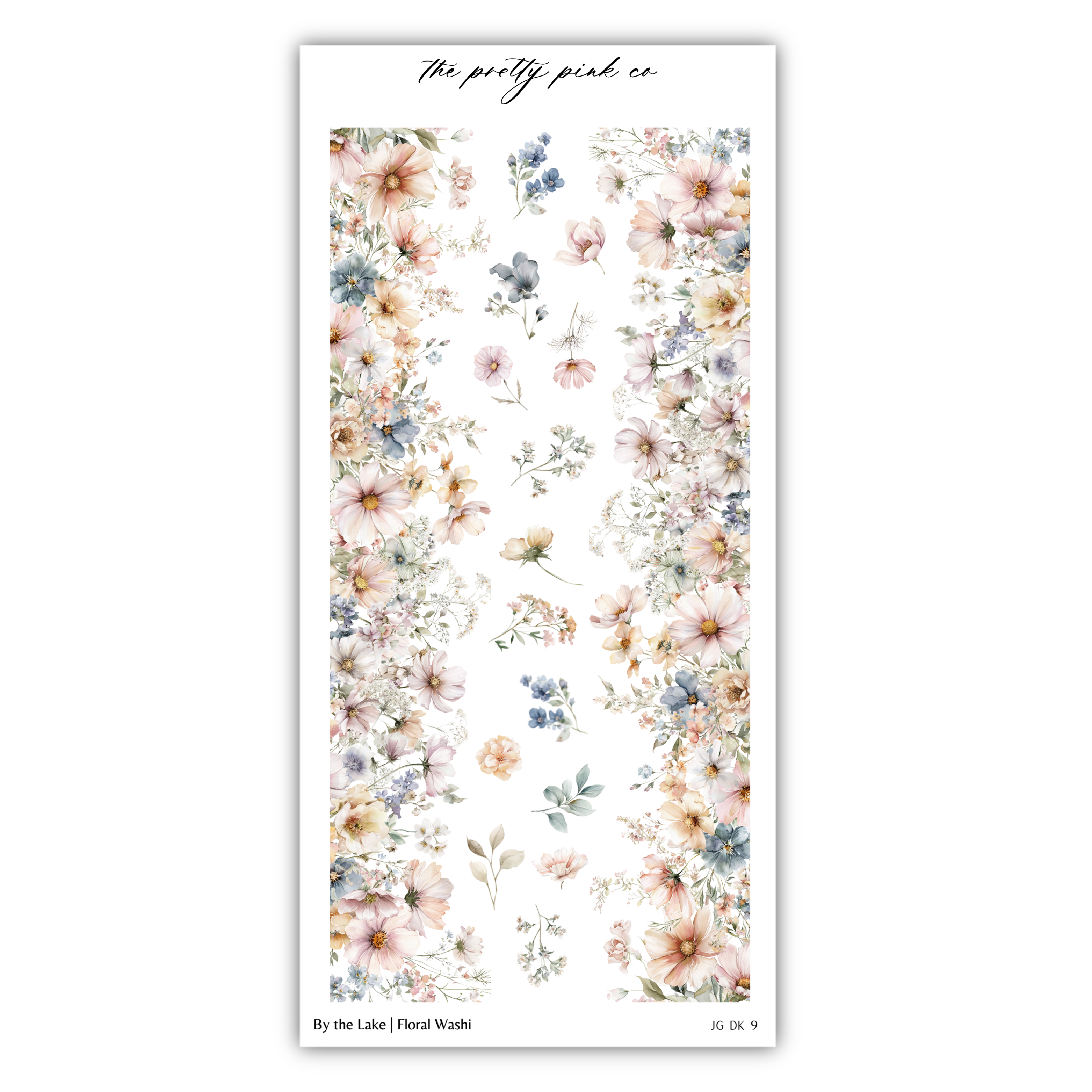 The image is a collage of various floral designs, including different types of flowers and leaves, arranged in a vertical pattern. The image does not contain any text, and the focus is on the visual elements of the floral designs.