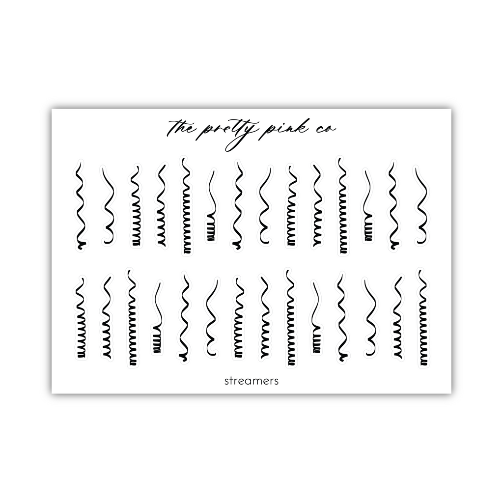 a sheet of black and white paper with the words the party picks on it