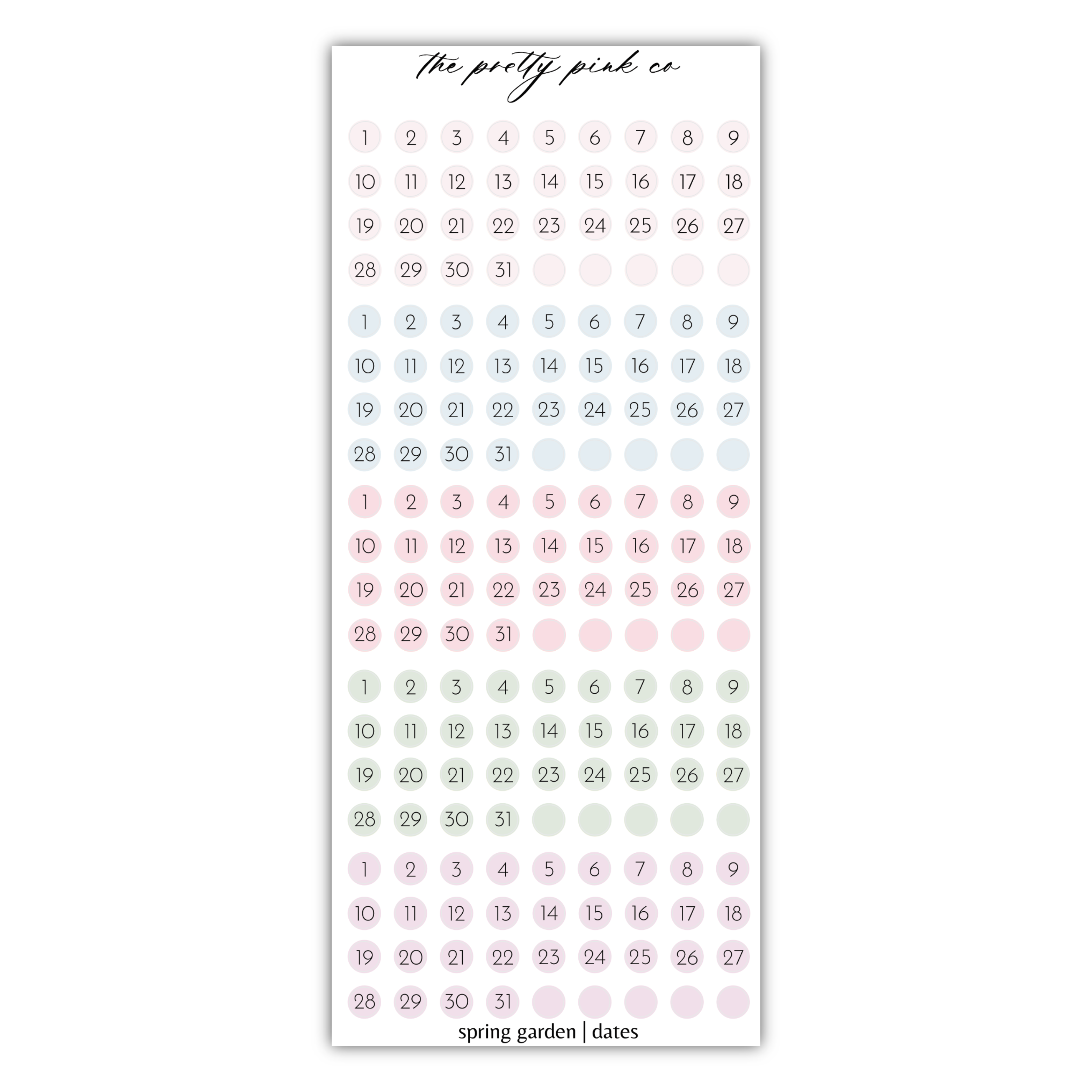 a planner sticker with the words happy planner on it