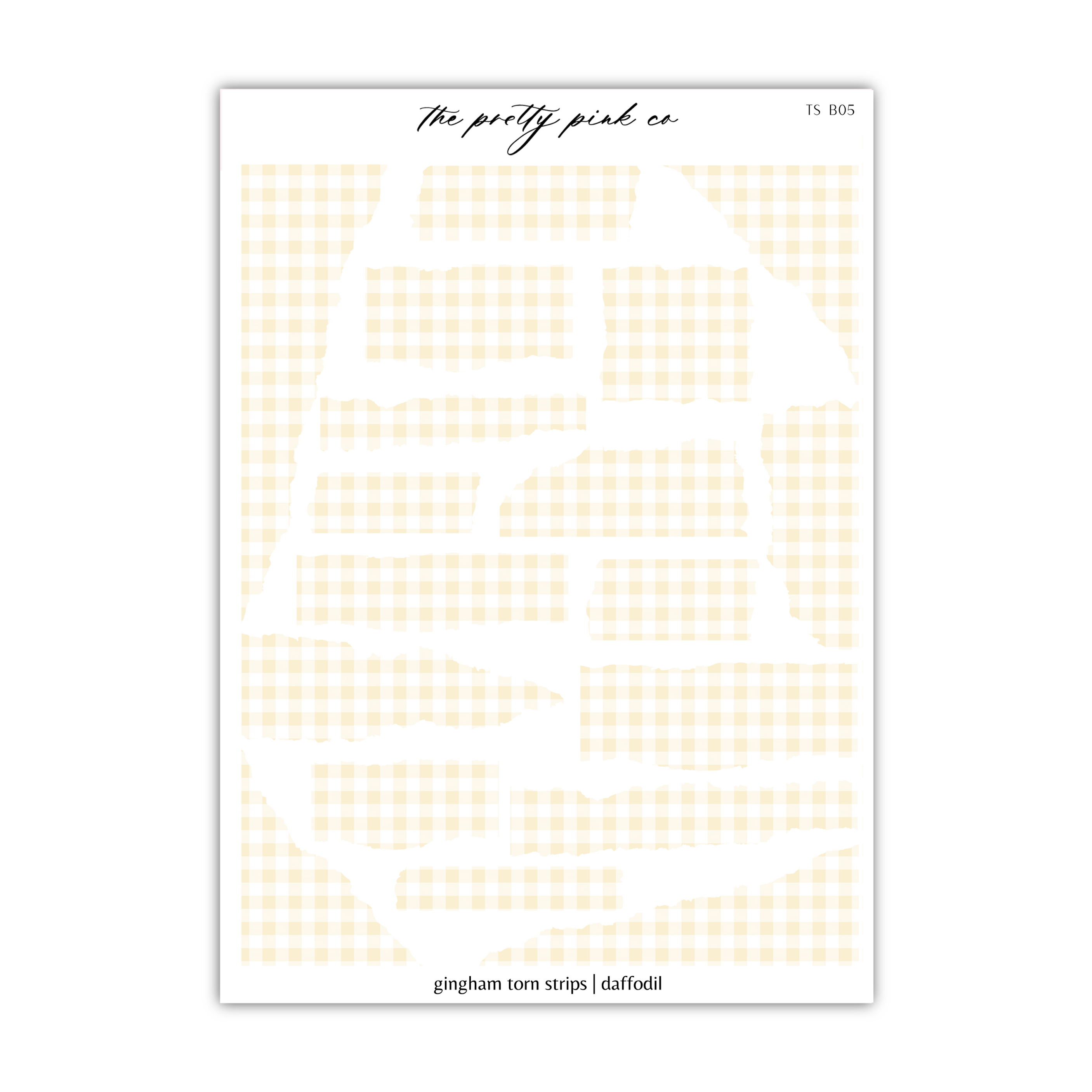 a yellow and white gingham paper with the words, the grid on it