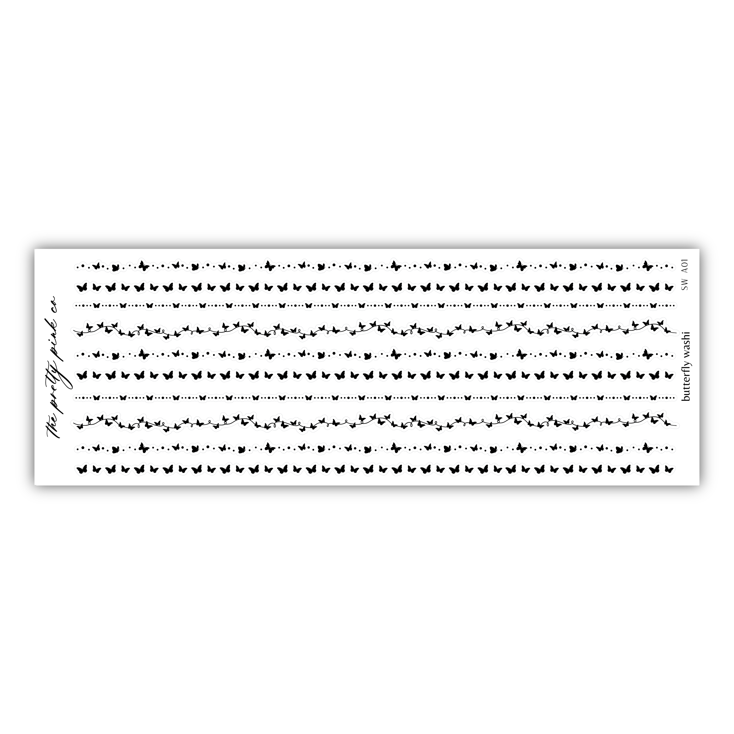 a sheet of white paper with black dots on it