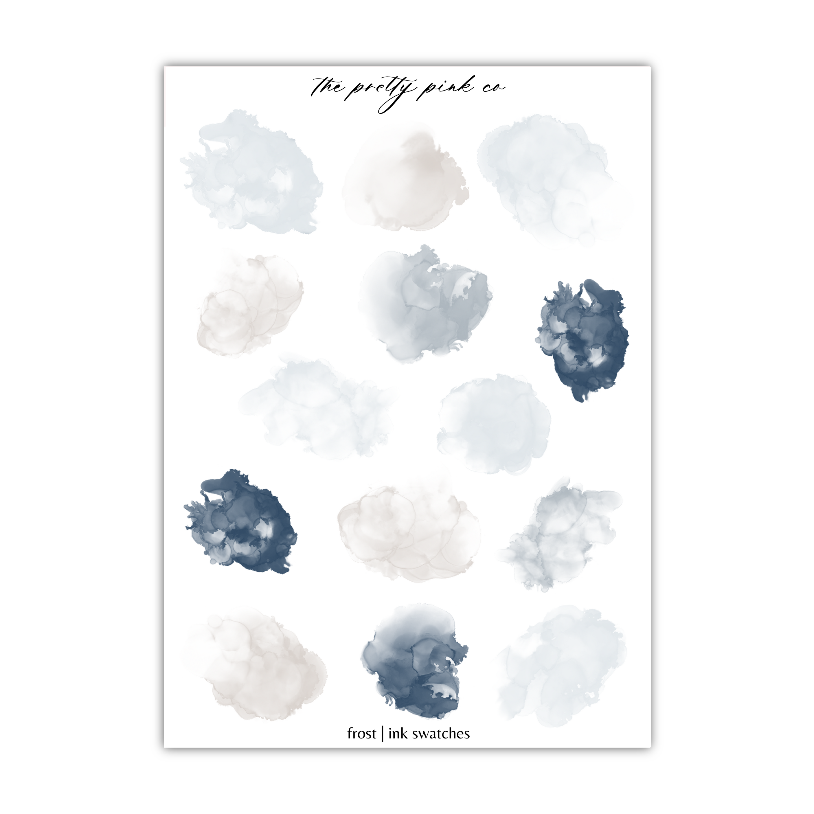 Frost | Ink Swatches